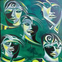 FACES - Green